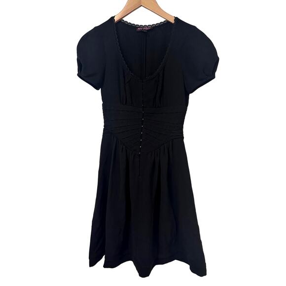 Betsey Johnson Dresses & Skirts - Betsy Johnson Collection Black Rockabilly Dress size 0